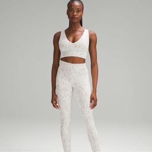 Lulu lemon white camo set